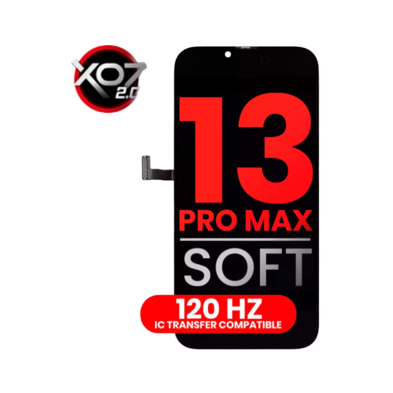 Pantalla 13 Pro Max X07 Soft Oled 120Hz MS