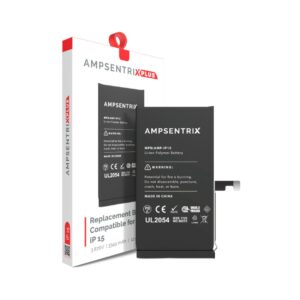 Bateria iPhone 15 AmpSentrix Plus Con Flex