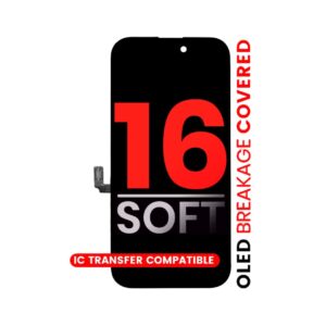 Modulo Pantalla Iphone 16 Soft Oled Mobile Sentrix Ic Transferible