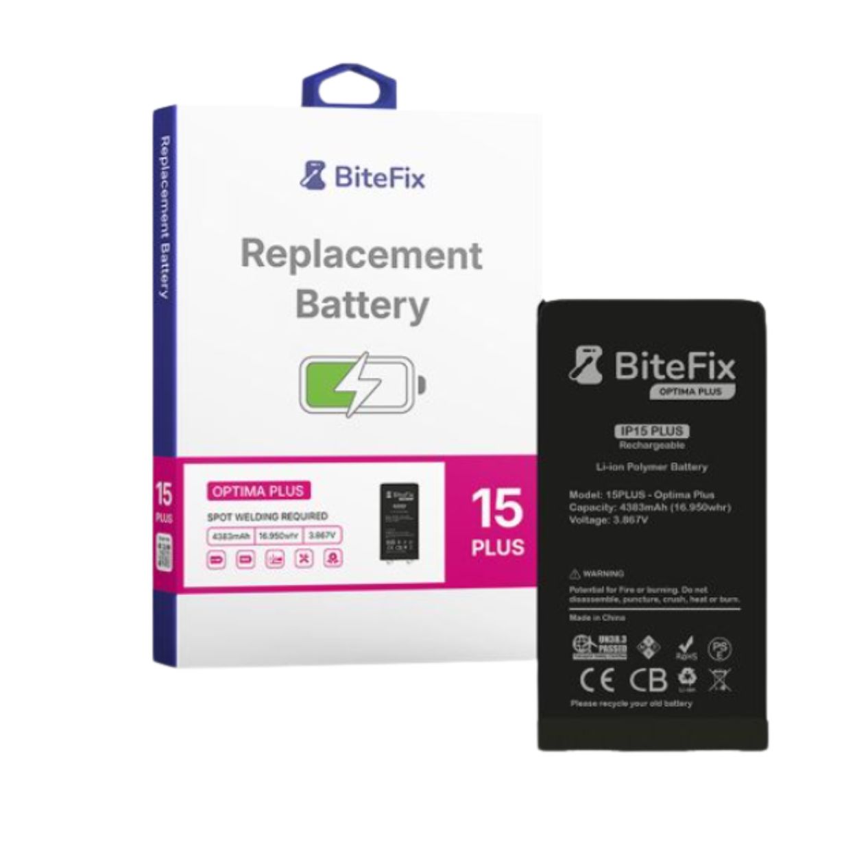 Batería Bitefix 15 Plus Optima Plus