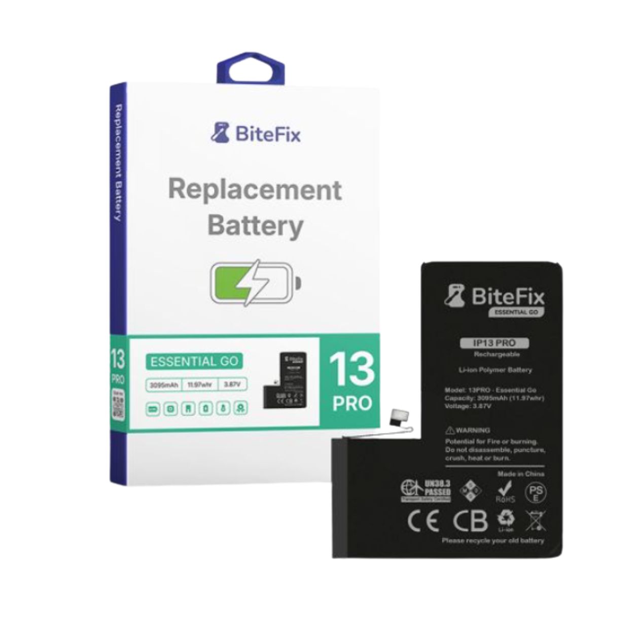 Bateria BiteFix iPhone 13 Pro Essential Go