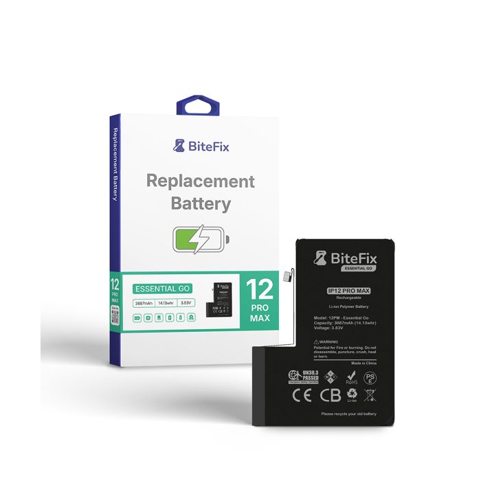bateria iphone 12 pro max essencial go