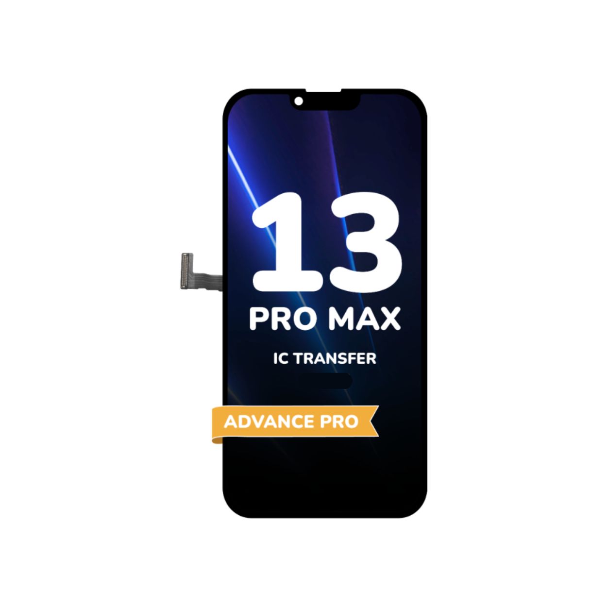 pantalla 13 pro max hard oled advance