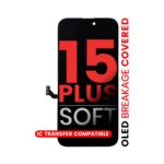 Modulo Pantalla Iphone 15 Plus X07 Soft Oled Mobile Sentrix Ic Transferible